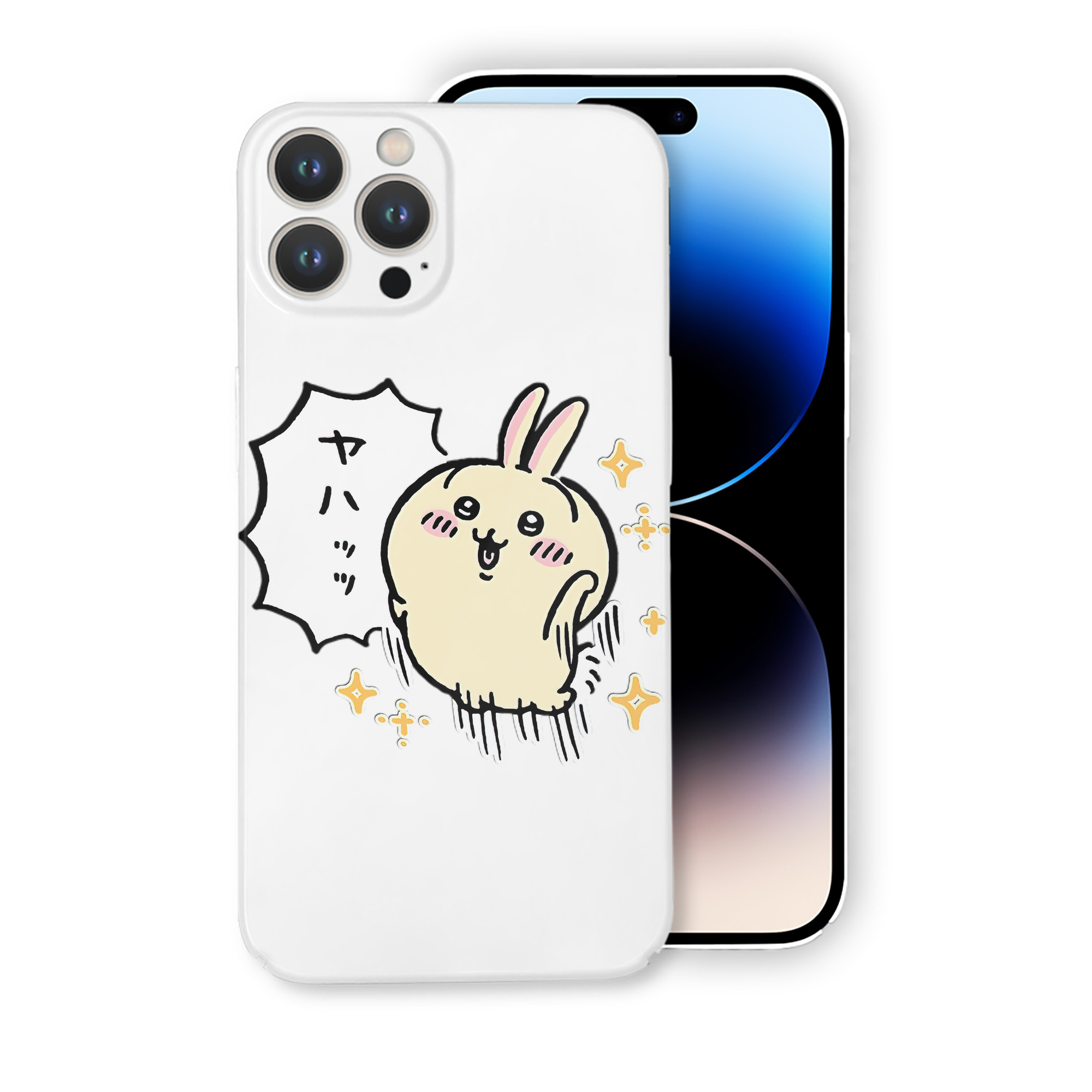 （画像用） ちいかわ うさぎ Chii-kawa usagi 【iPhone 14シリーズ対応】ハードケース